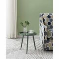 Kd Mueble Whelan Side Table, Green KD3193111